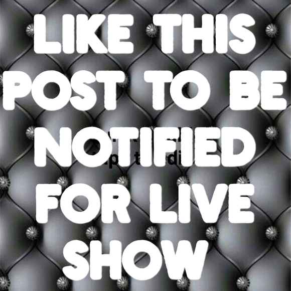 ✨️LIVE SHOW NOTIFICATION / LIKE THIS POST TO BE NOTIFIED OF OUR NEXT SHOW - Picture 2 of 2